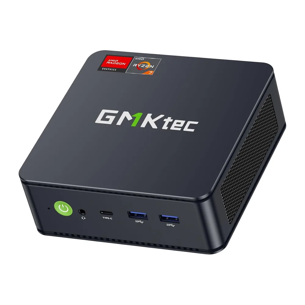 GMKtec AMD Ryzen 7 Mini PC W-11 Pro 7730U(Upgraded 7430U/ 5825U) (8 C/16 T4,50 GHz)