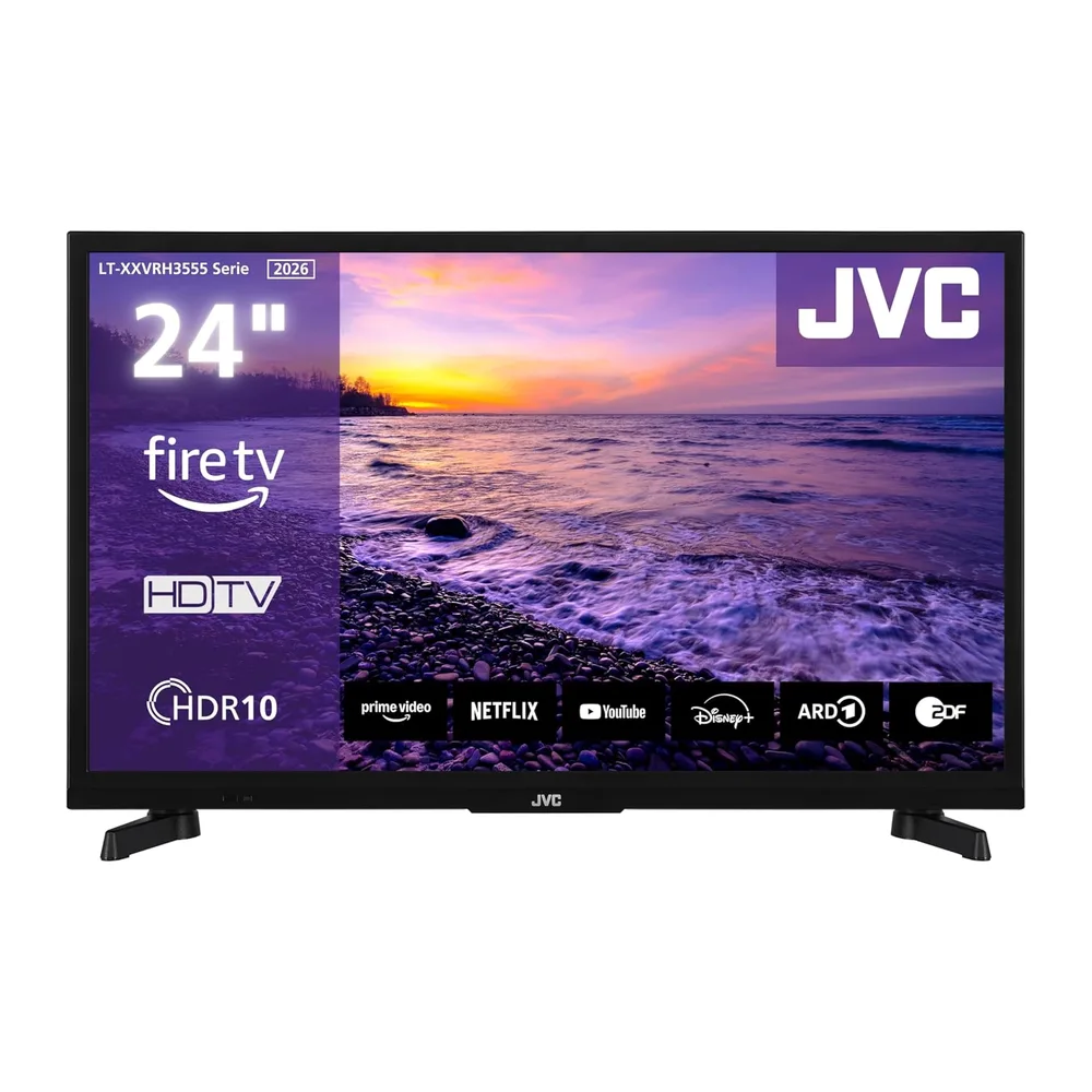 JVC LT-24VRH3555 Fernseher 24 Zoll Fire TV mit HD-Ready Auflösung Smart TV