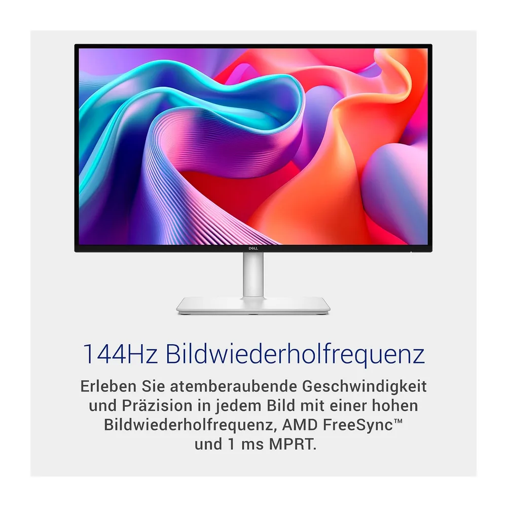 Dell 27 Plus Monitor - S2725DSM, QHD (2560x1440), 144Hz, IPS, 1ms MPRT, AMD FreeSync, 99% sRGB, — 3