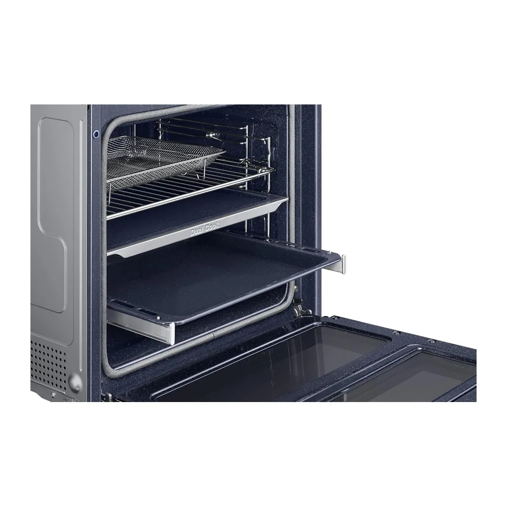 Samsung DualCook Flex Einbaubackofen, 76 l, Pyrolyse, Schwarzes Glas, Serie 5 [Energieklasse A+] — 5