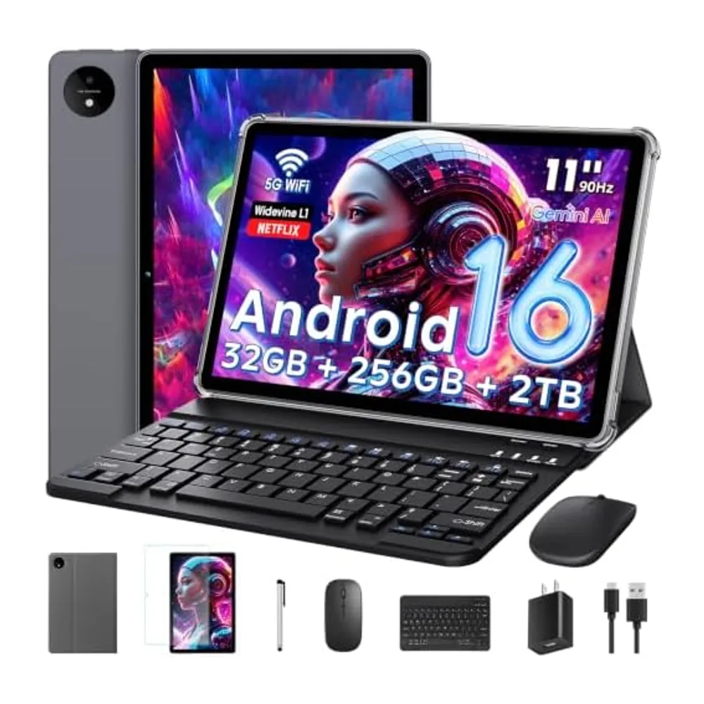 Raemond 11 Zoll Android 16 Tablet mit Gemini AI — 4