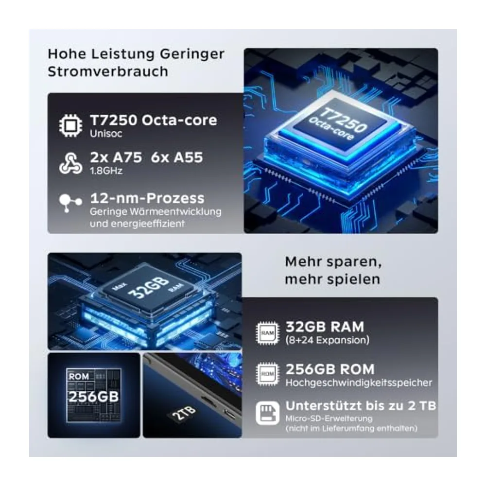 Raemond 11 Zoll Android 16 Tablet mit Gemini AI — 6