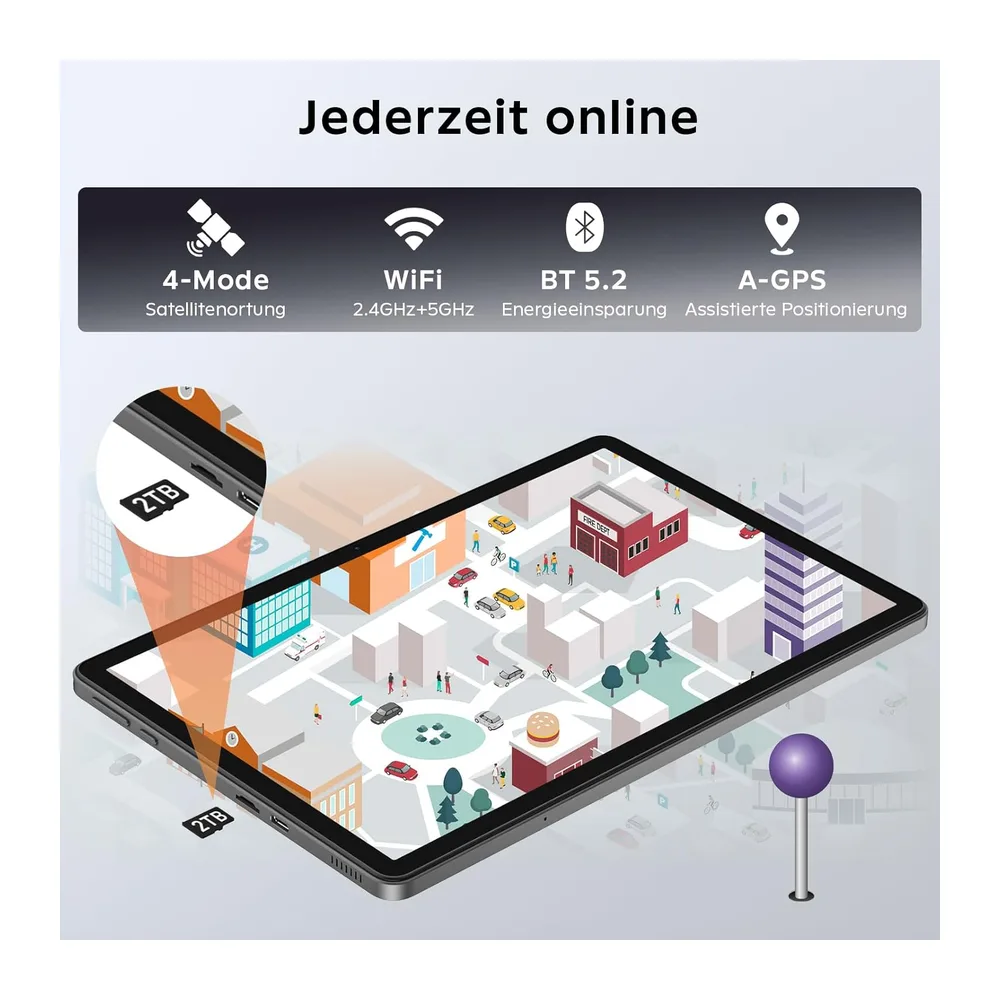 Raemond 11 Zoll Android 16 Tablet mit Gemini AI — 5