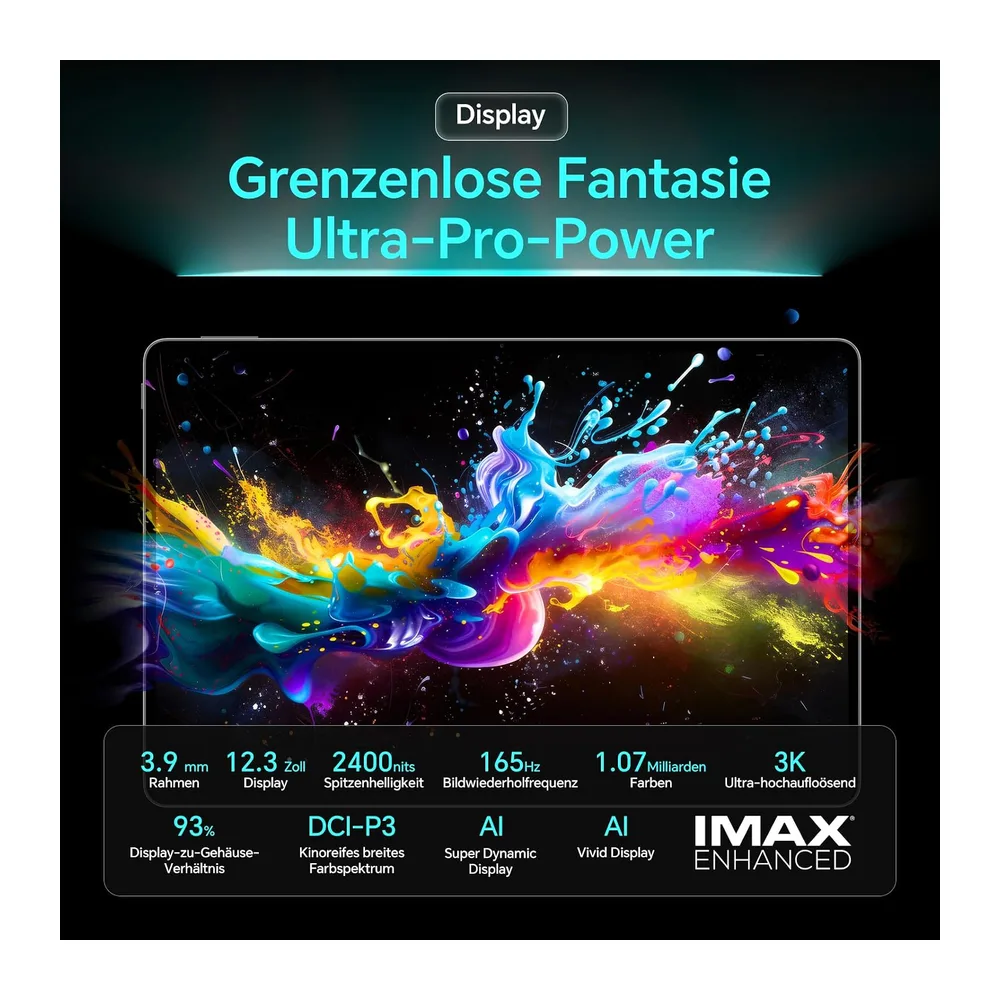 HONOR MagicPad 4 Tablet 12,3 Zoll OLED 3K 165Hz — 3