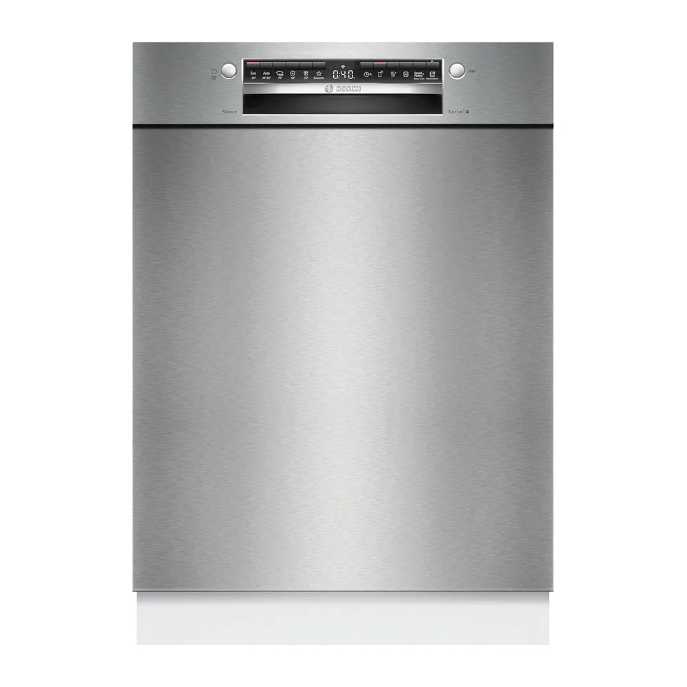 Bosch Geschirrspüler 60 cm, Unterbau, Besteckschublade, Silence Programm, Automatisierte Startzeit,