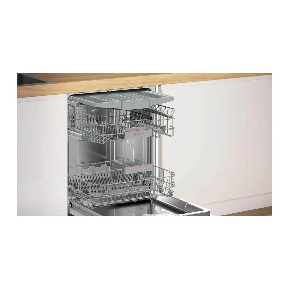 Bosch Geschirrspüler 60 cm, Unterbau, Besteckschublade, Silence Programm, Automatisierte Startzeit, — 3