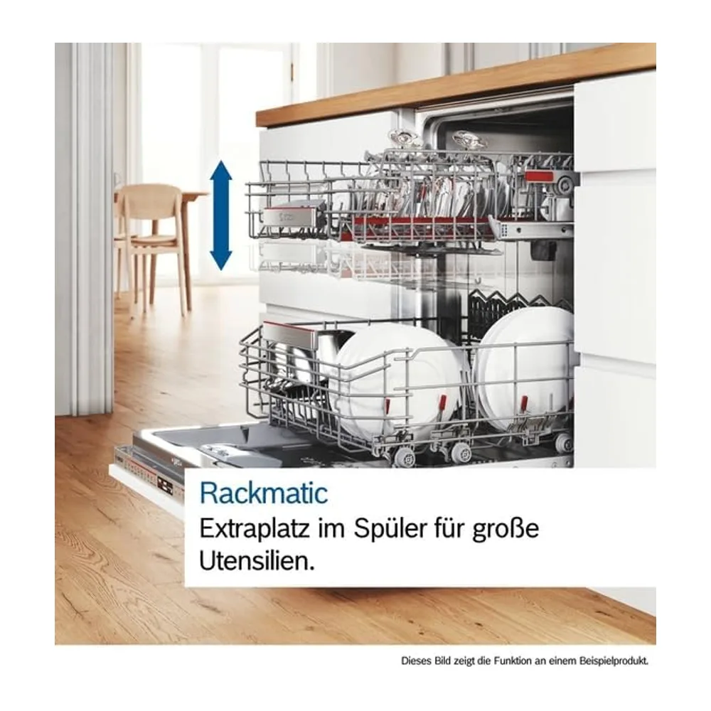 Bosch Geschirrspüler 60 cm, Unterbau, Besteckschublade, Silence Programm, Automatisierte Startzeit, — 4