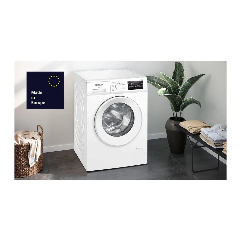 Siemens iQ300 Waschmaschine 8 kg 1400 UpM smartFinish WM14N271 [Energieklasse A] — 2