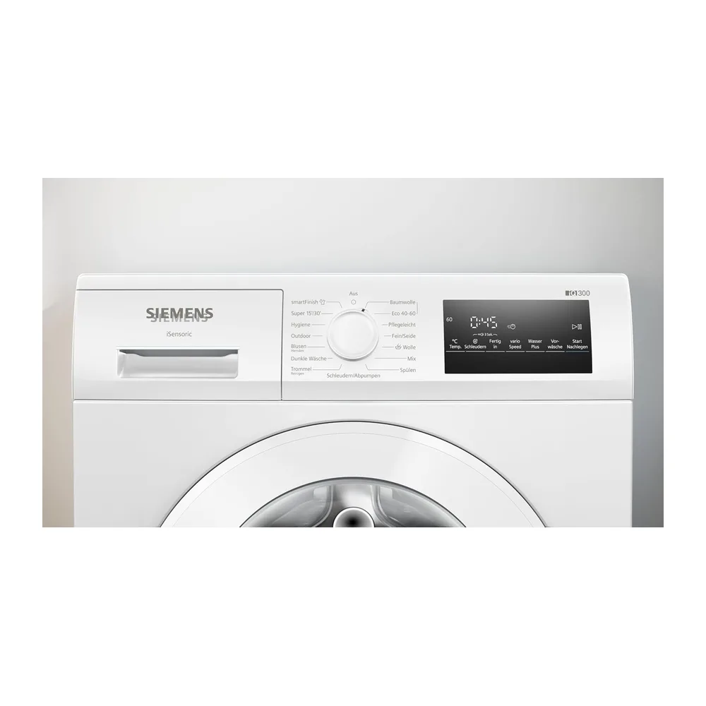 Siemens iQ300 Waschmaschine 8 kg 1400 UpM smartFinish WM14N271 [Energieklasse A] — 3