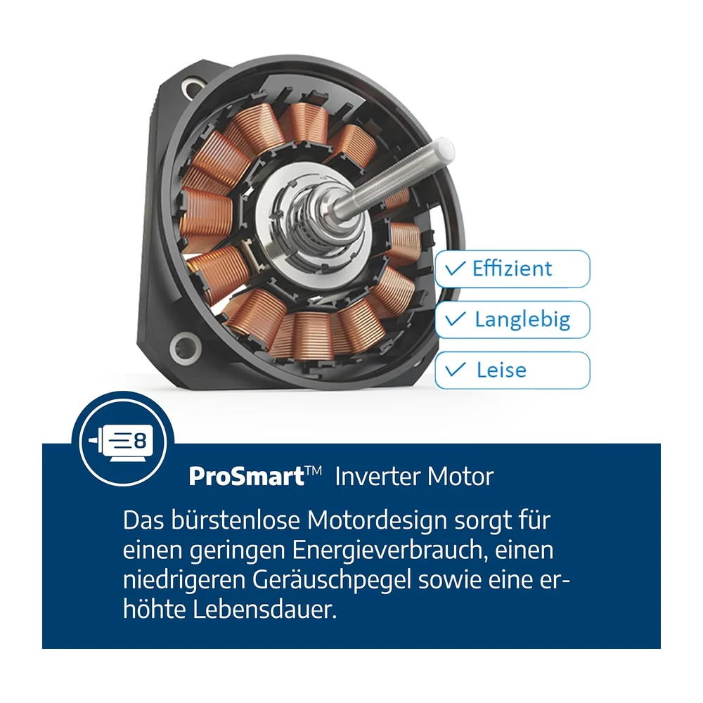 Beko B5T68219 Wäschetrockner, 8 kg, Frontlader Wärmepumpentrockner, 15 Programme, Kondenstrockner, — 3