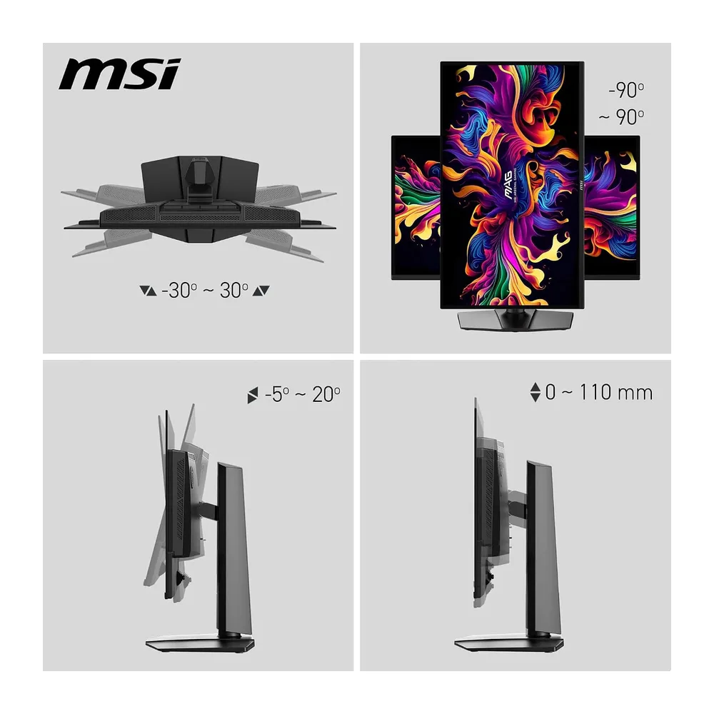 MSI MAG 274QPA QD-OLED X24 27-Zoll-WQHD-Gaming-Monitor — 4