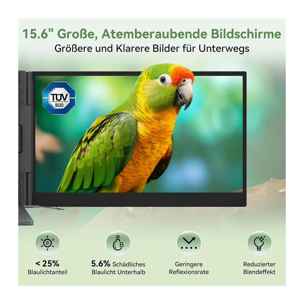 Blackview DCM8 Laptop Bildschirm Erweiterung 15,6" — 3