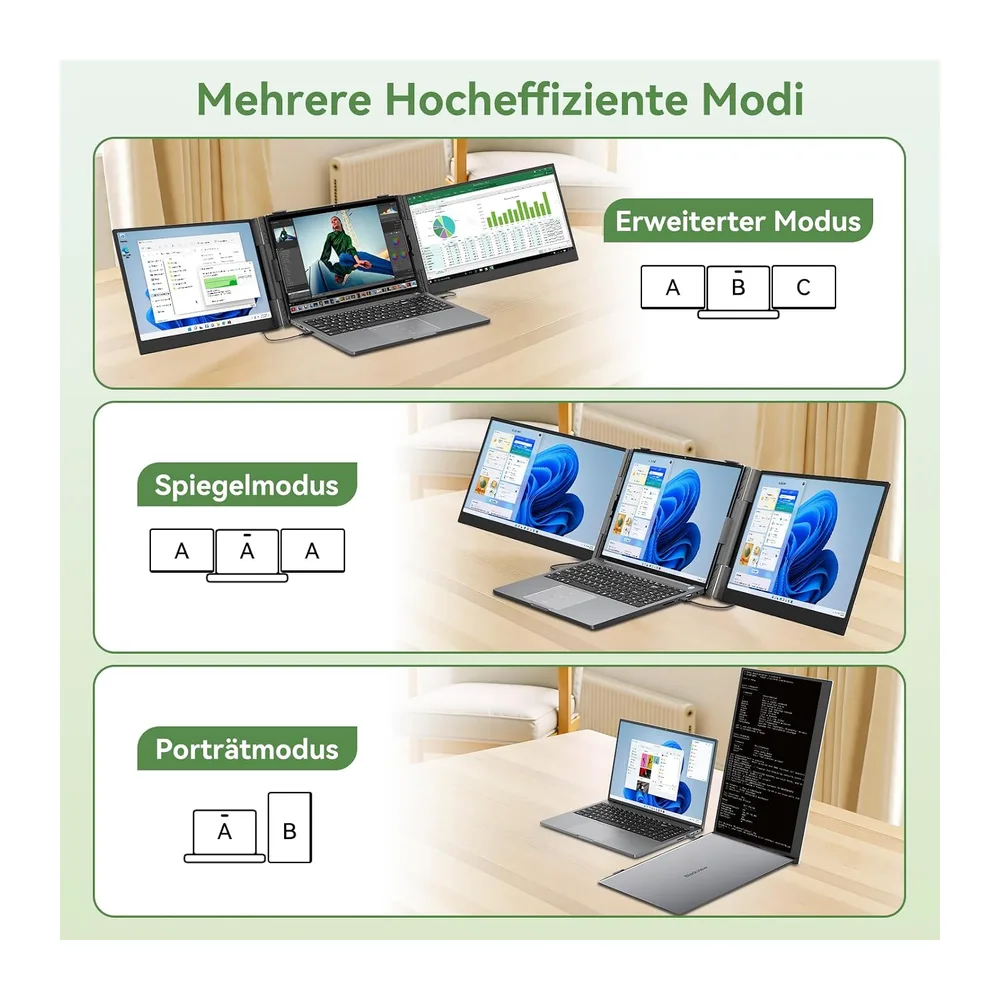 Blackview DCM8 Laptop Bildschirm Erweiterung 15,6" — 5