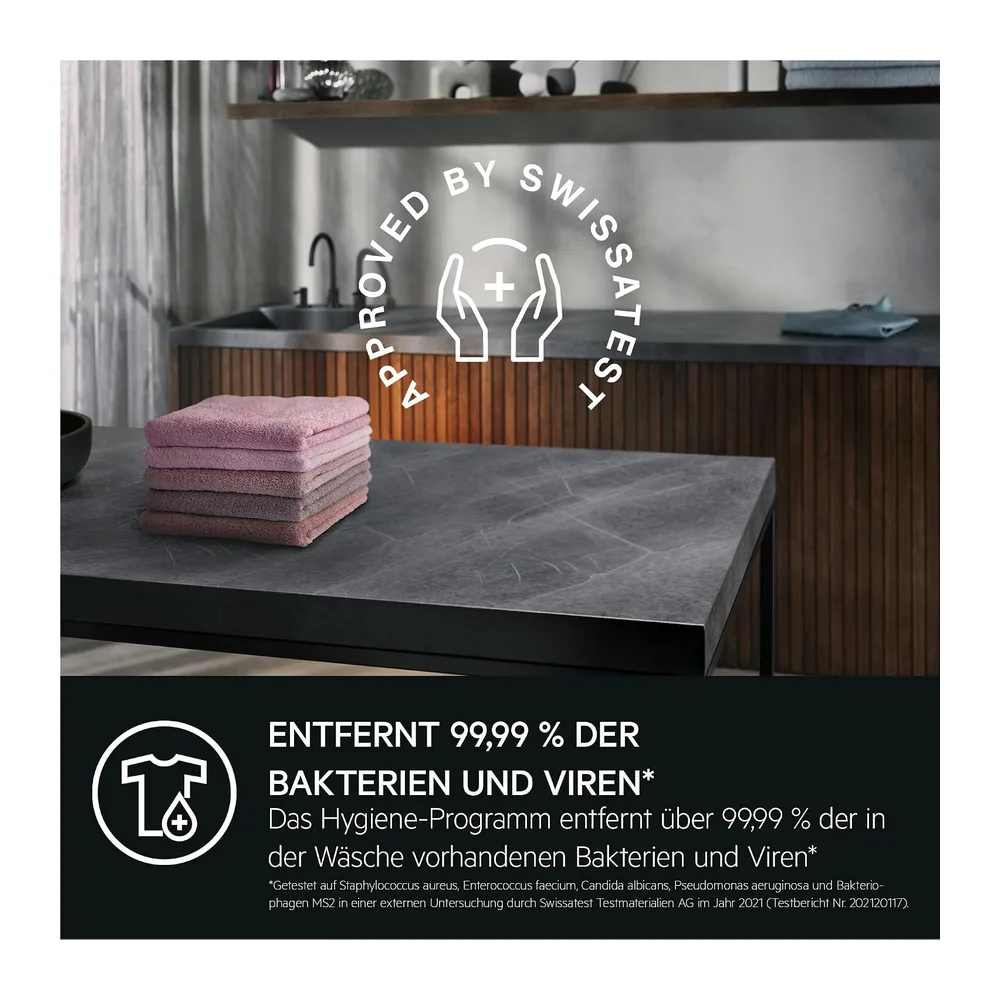 AEG Serie 6000 Waschmaschine 9 kg, KI WashAssist, LR6AMZ49FL [Energieklasse A] — 6