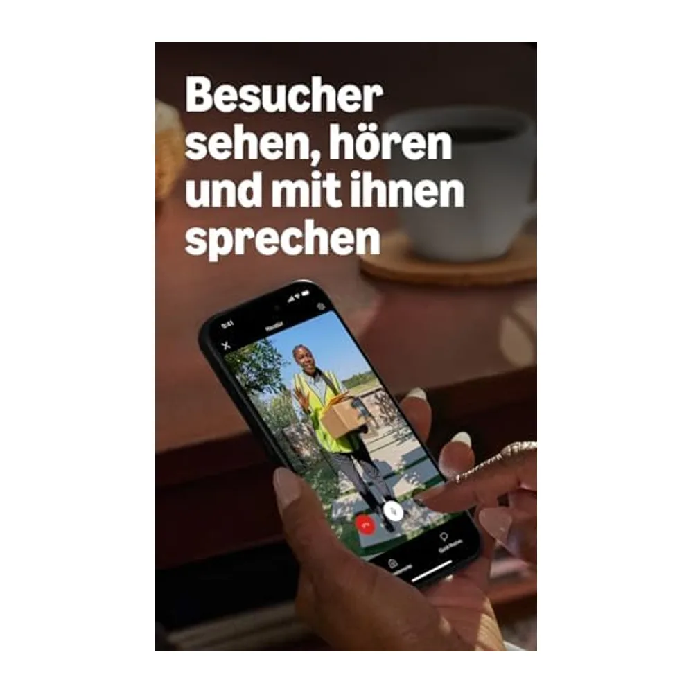 Ring Wired Video Doorbell 4K Elite, Videotürklingel, Kabel (neueste Gen.), Videotürklingel-Kamera, Retinal — 6