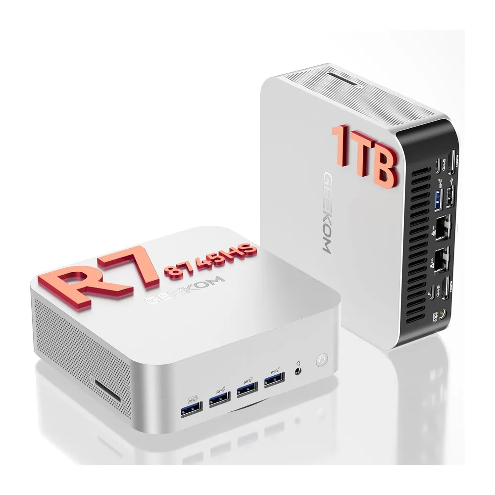 GEEKOM Business Mini PC A8 Max mit AMD Ryzen 7 8745HS