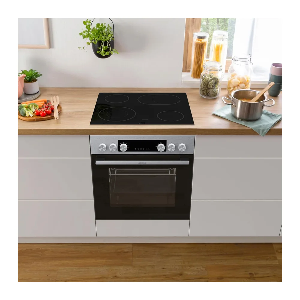 Gorenje Einbau-Herd-Set Inox Air Set mit Glaskeramik-Kochfeld — 6