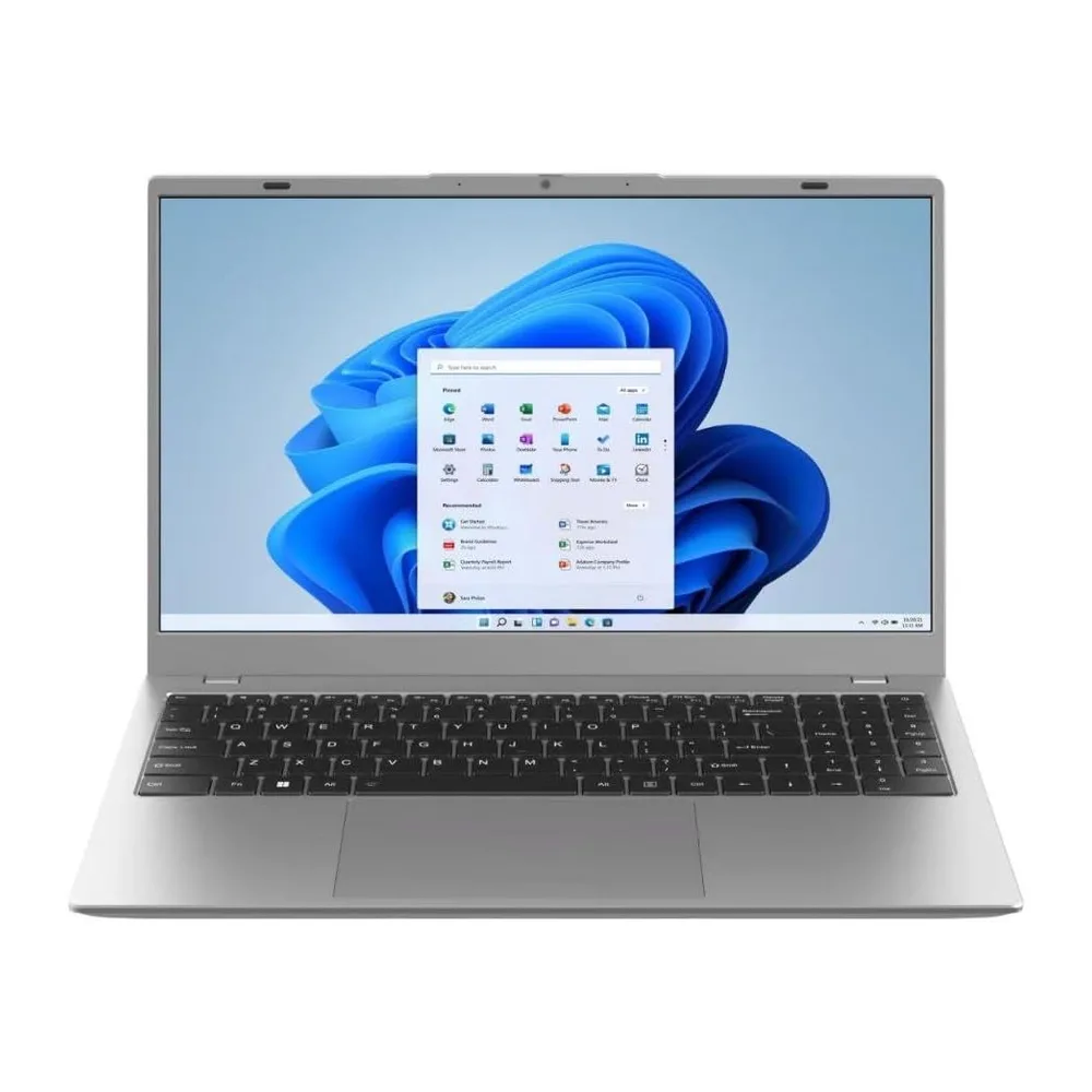Laptop 15,6 Zoll Full-HD mit MS Office 2024 Pro