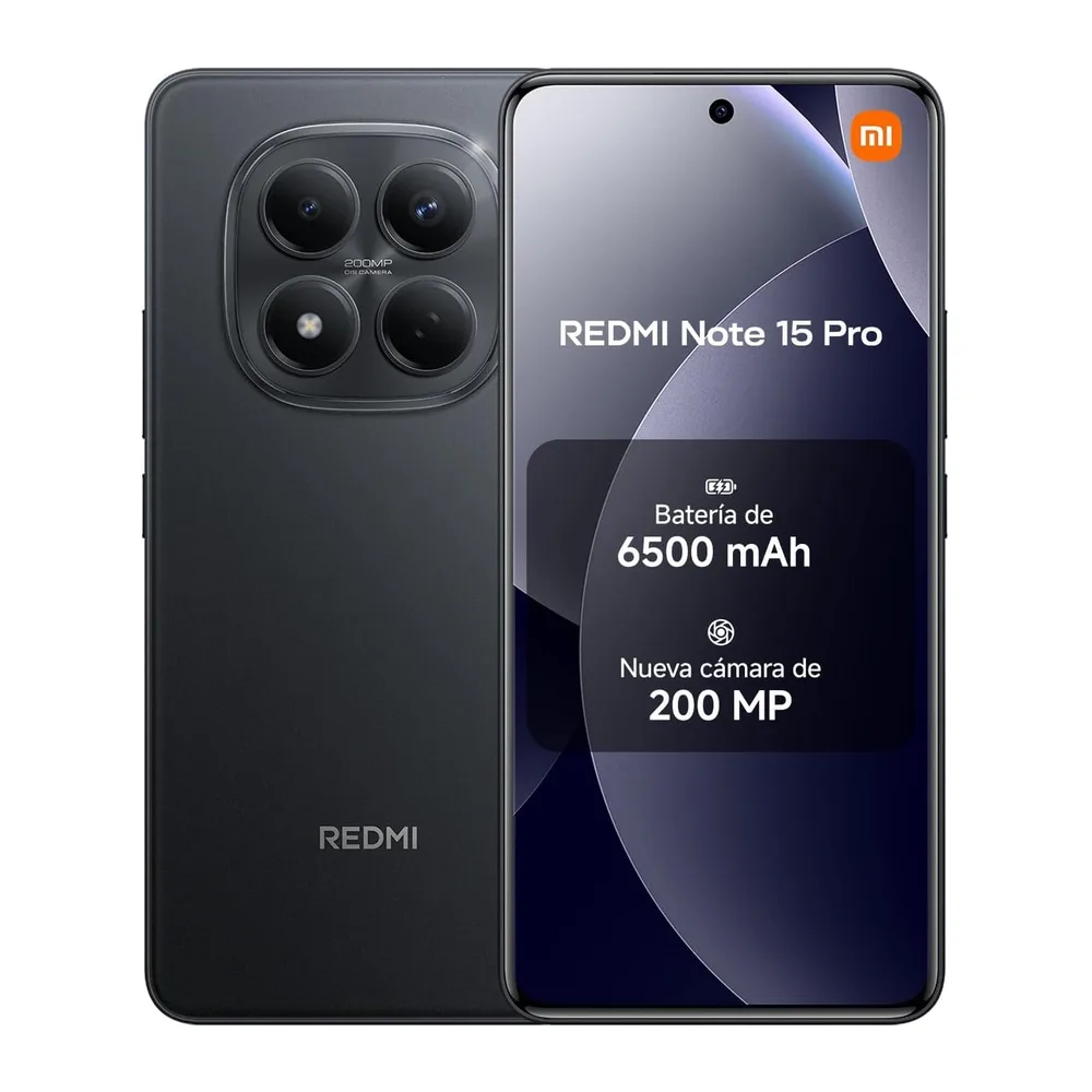 XIAOMI Redmi Note 15 Pro 8+256 Black (No Power Adapter Included)