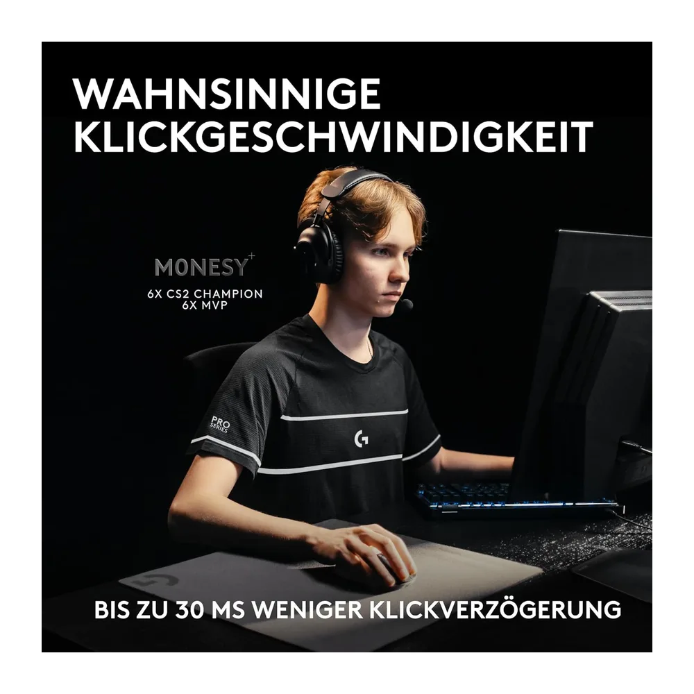 Logitech G PRO X2 SUPERSTRIKE LIGHTSPEED kabellose Gaming-Maus — 2