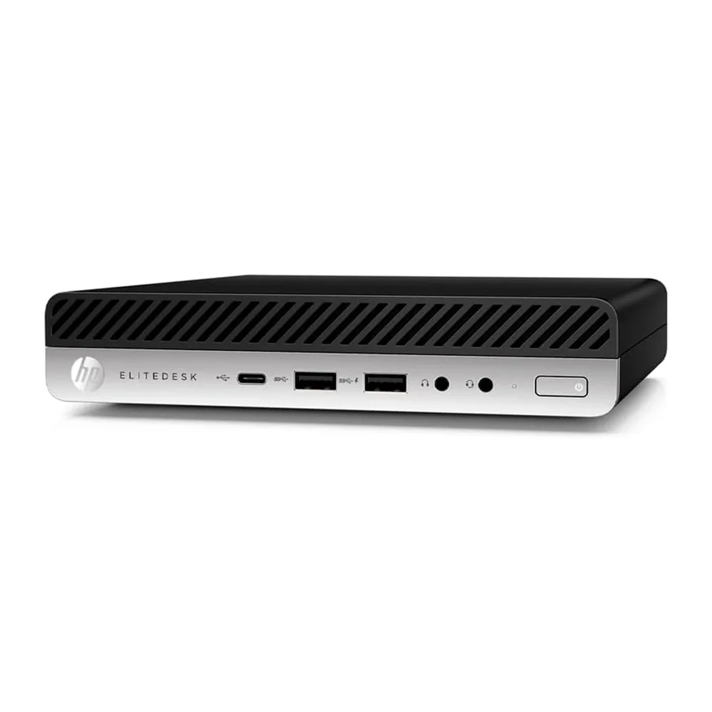 HP EliteDesk 800 G4 MiniPC/Core i7 8700 3.2GHz / 16GB DDR4 / 256GB SSD/Win 11 Pro (Generalüberholt) — 3