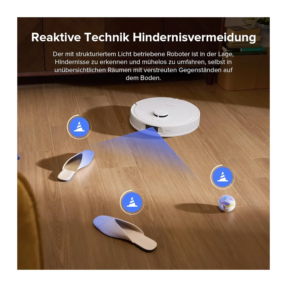 roborock QV 35S Saugroboter Weiß (Generalüberholt) — 5