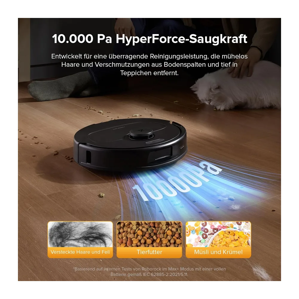 roborock QV 35S Saugroboter Schwarz (Generalüberholt) — 2