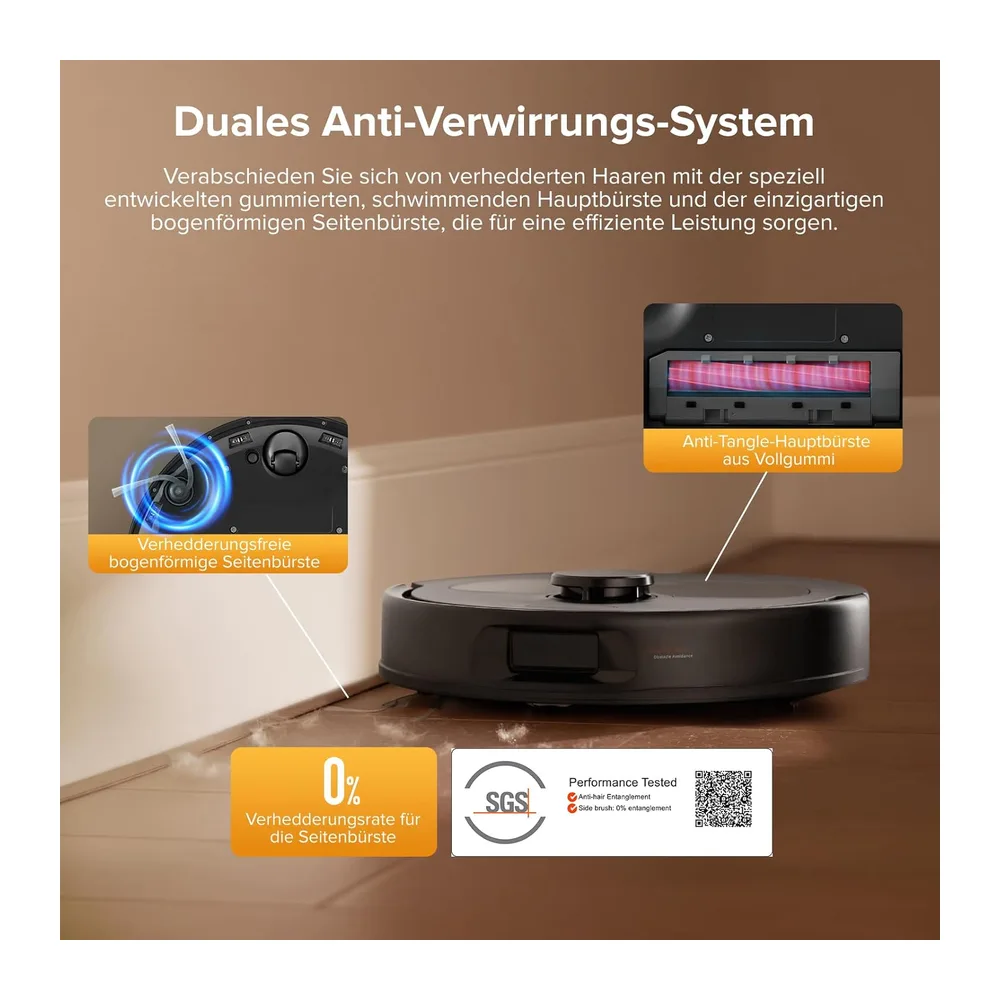 roborock QV 35S Saugroboter Schwarz (Generalüberholt) — 4