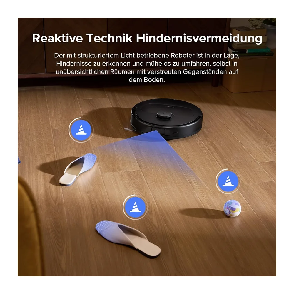 roborock QV 35S Saugroboter Schwarz (Generalüberholt) — 5