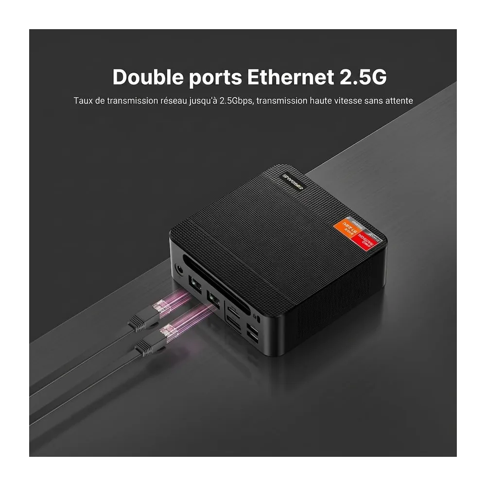 BOSGAME P4 Ultra Windows 11 Pro Business Mini-PC AMD Ryzen 7 7730U — 6