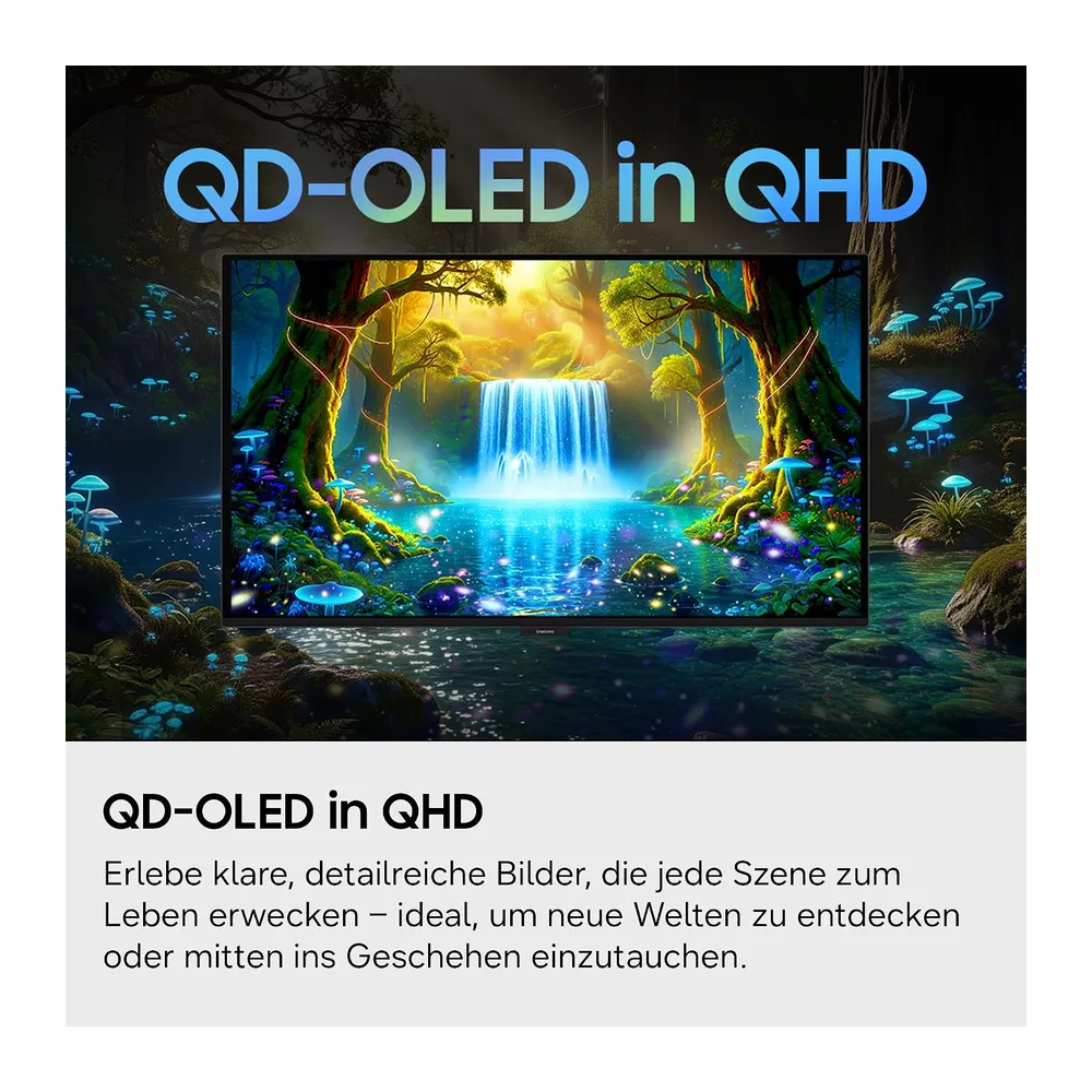 Samsung Odyssey G6 27 Zoll G61SH QHD QD-OLED 240 Hz Gaming Monitor — 6