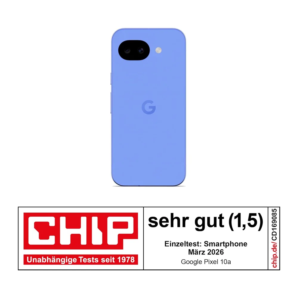 Google Pixel 10a – 7 Jahre Betriebssystem- und Sicherheitsupdates, mehr als 30 Stunden Akkulaufzeit, — 2