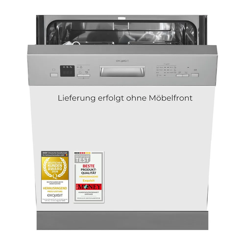 Exquisit EGSP56312 Einbau-Geschirrspüler