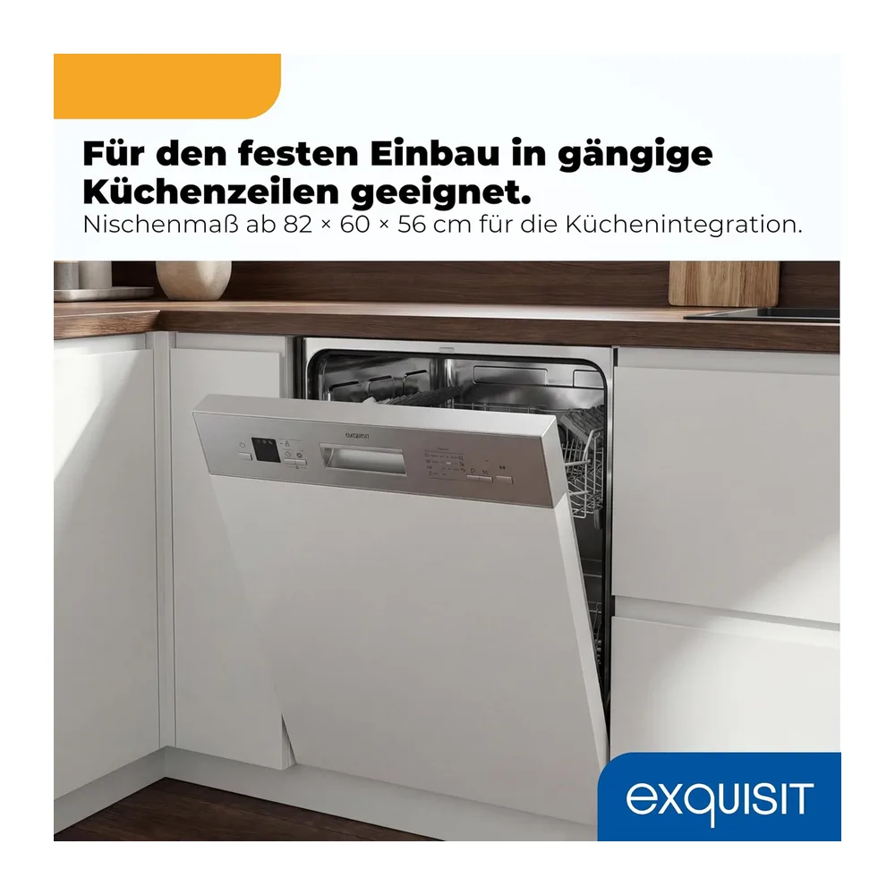 Exquisit EGSP56312 Einbau-Geschirrspüler — 3
