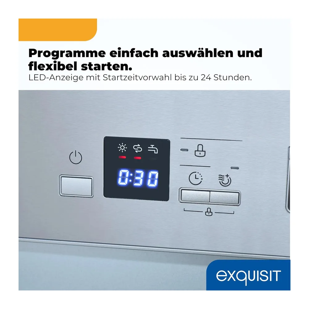 Exquisit EGSP56312 Einbau-Geschirrspüler — 4