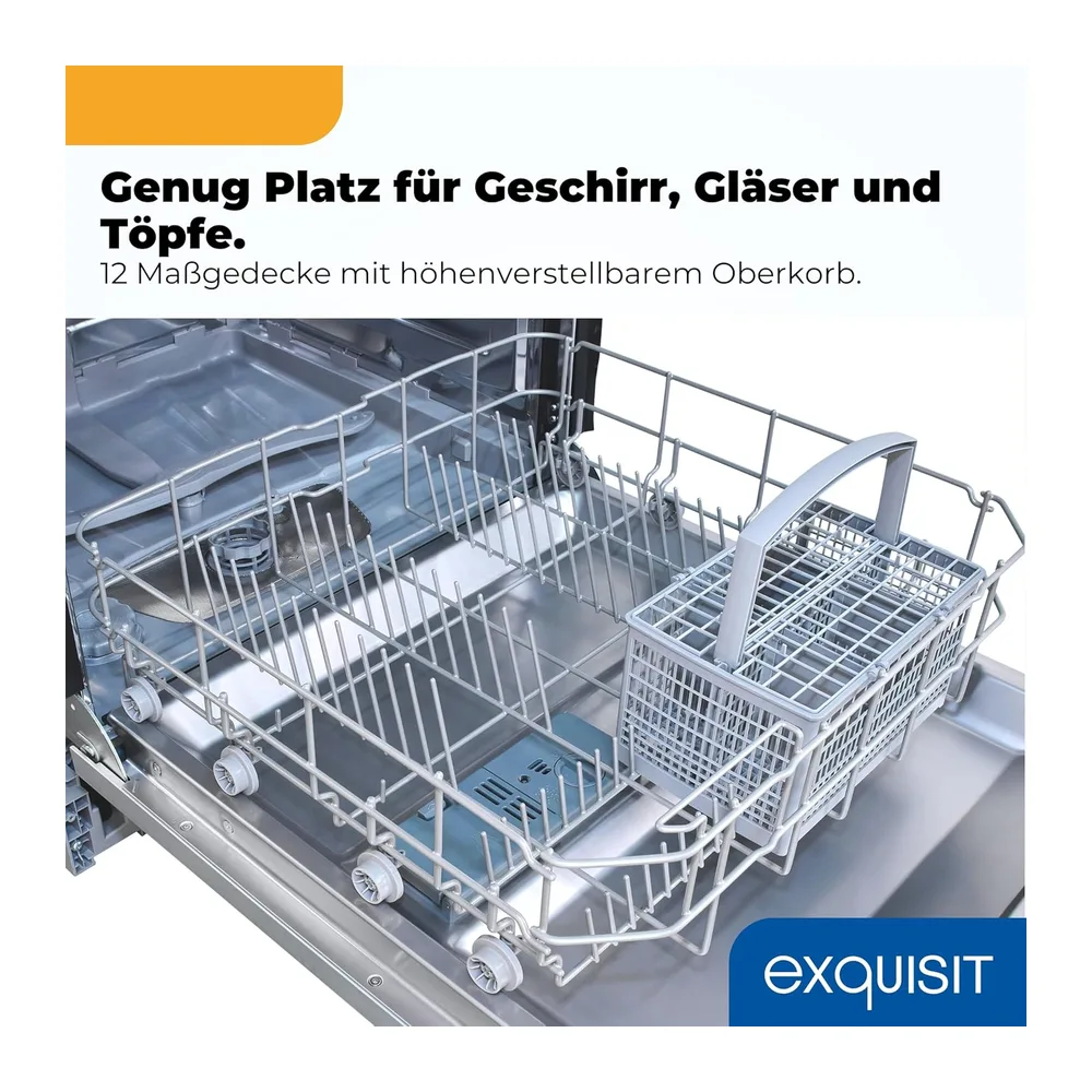 Exquisit EGSP56312 Einbau-Geschirrspüler — 5