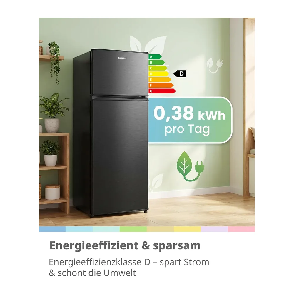 Comfee' 204L kühlschrank mit gefrierfach(-24℃) — 4