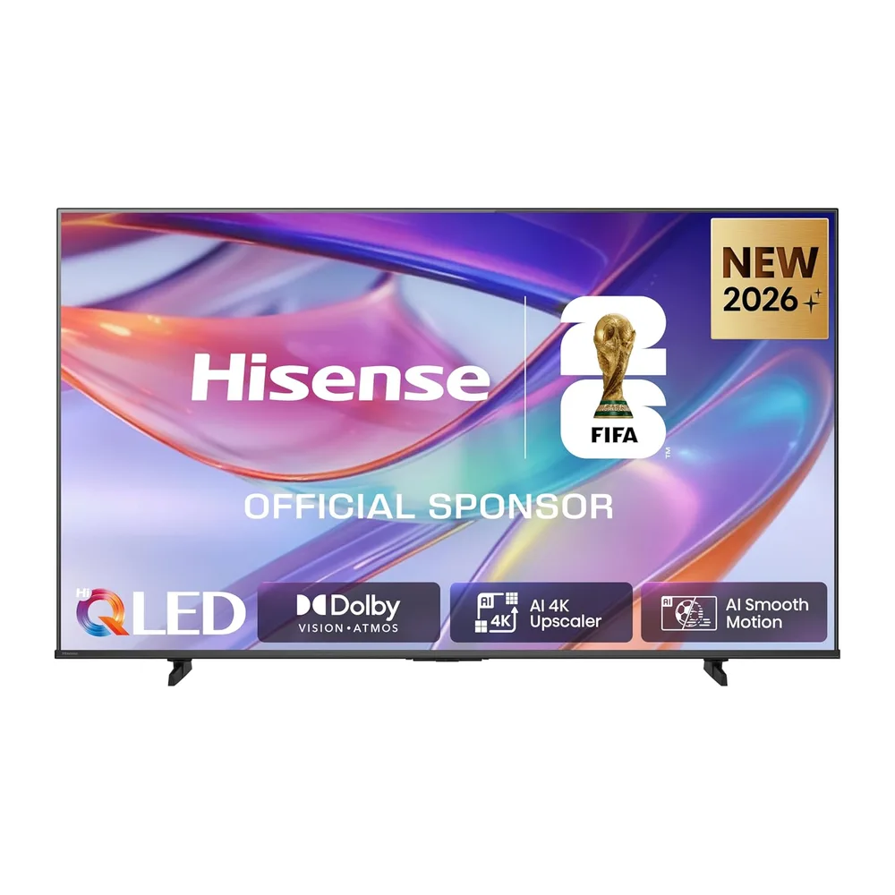 Hisense 43E7DS Fernseher 43 Zoll, 4K UHD QLED, Smart TV, Hi View AI Engine, 60Hz Game Mode Plus, Dolby Vision