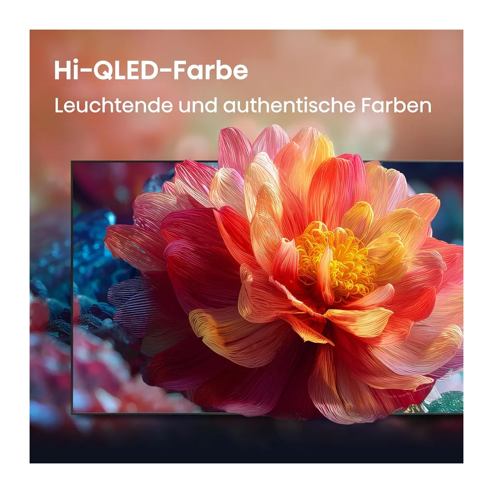 Hisense 43E7DS Fernseher 43 Zoll, 4K UHD QLED, Smart TV, Hi View AI Engine, 60Hz Game Mode Plus, Dolby Vision — 4