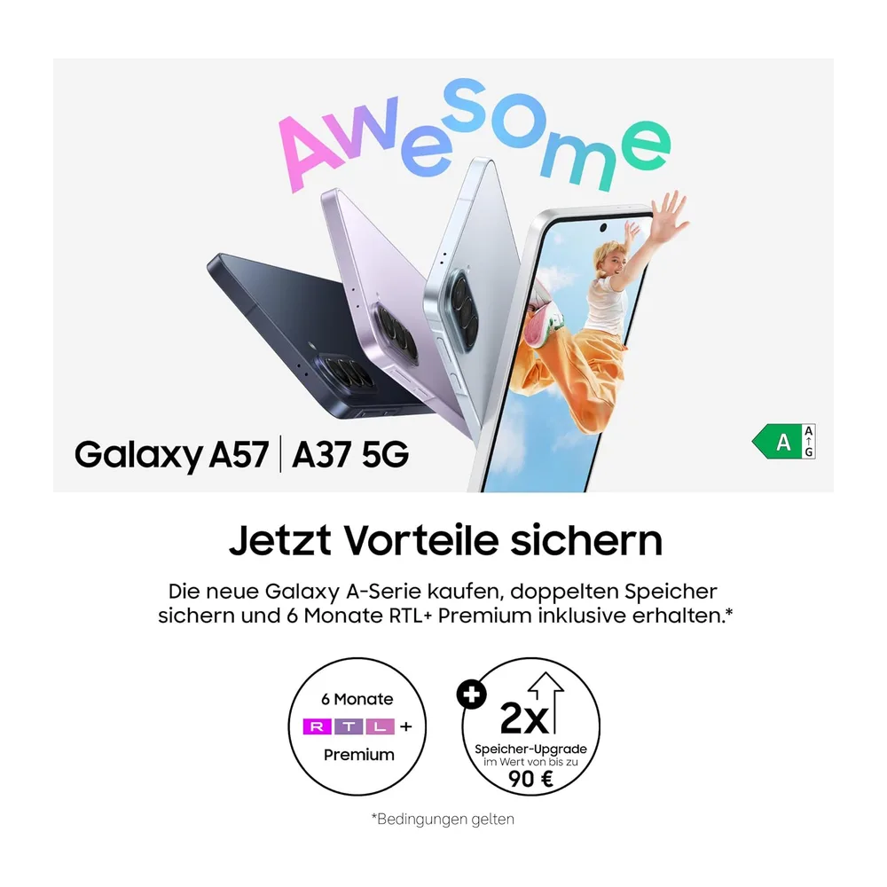 Samsung Galaxy A57 5G, Schlankes AI-Smartphone, Awesome Intelligence, 256 GB Speicherplatz, 50 MP — 2