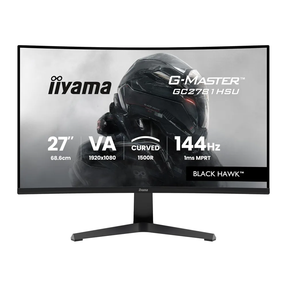 iiyama G-Master Black Hawk GC2781HSU-B1 Curved Full-HD VA Gaming-Monitor — 2