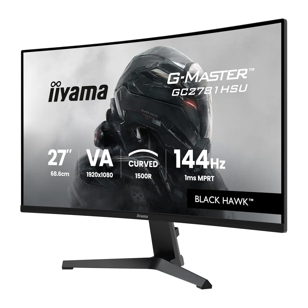 iiyama G-Master Black Hawk GC2781HSU-B1 Curved Full-HD VA Gaming-Monitor — 3
