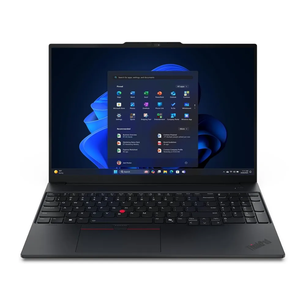 Lenovo ThinkPad E16 Gen 3 22AY - 180°-Scharnierdesign - Intel Core Ultra 5 228V - Win 11 Pro - Arc Graphics