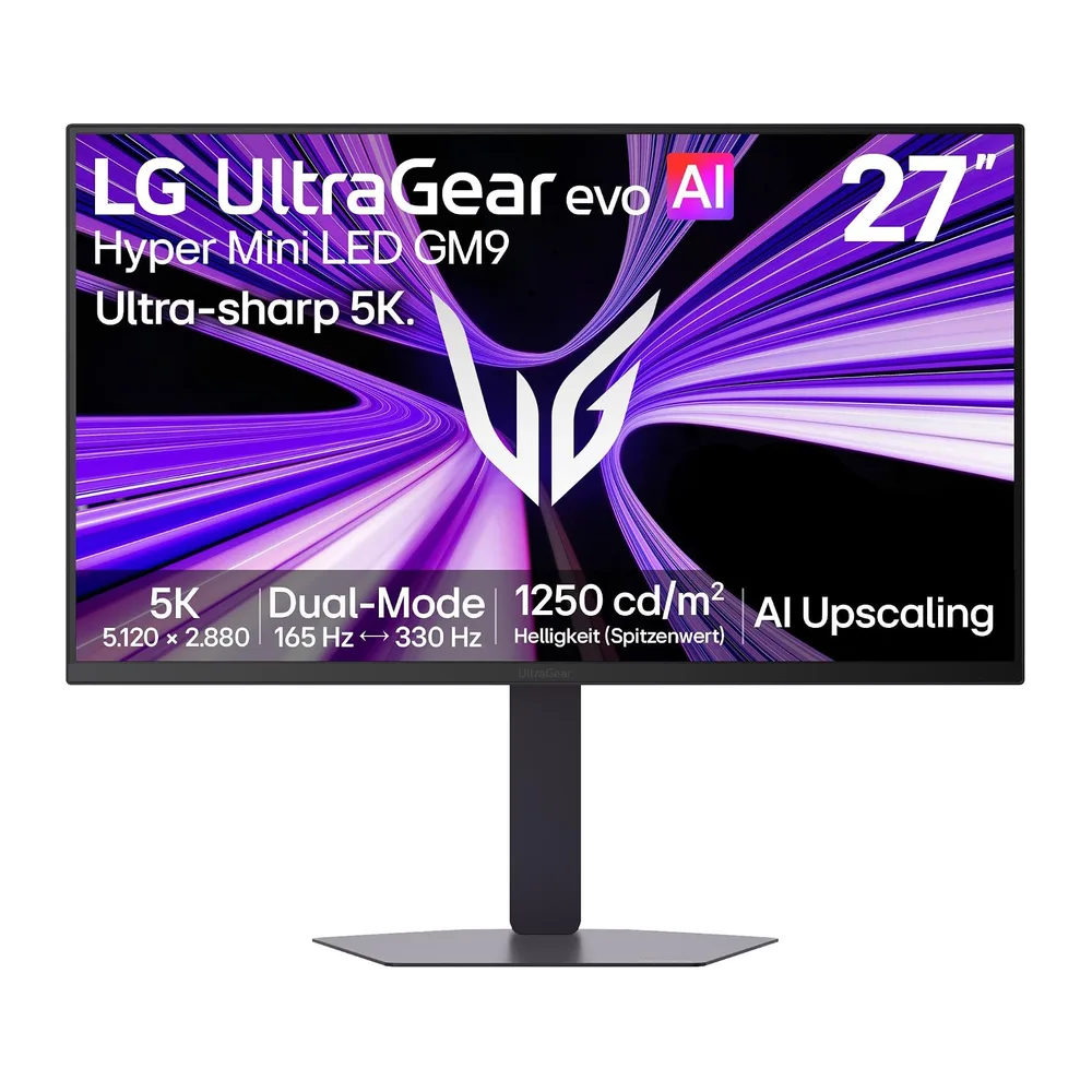 LG Ultragear™ evo 27GM950B-B 27 Zoll 5K IPS Hyper Mini LED Gaming-Monitor