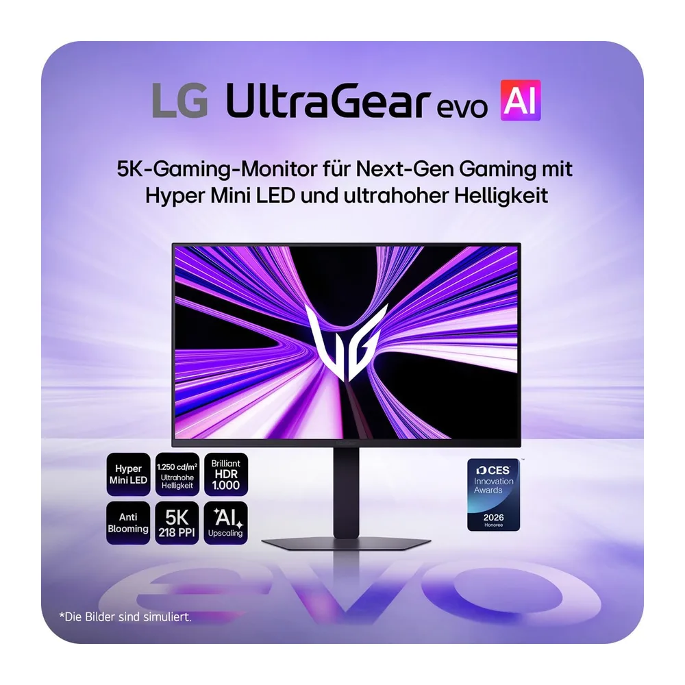 LG Ultragear™ evo 27GM950B-B 27 Zoll 5K IPS Hyper Mini LED Gaming-Monitor — 2