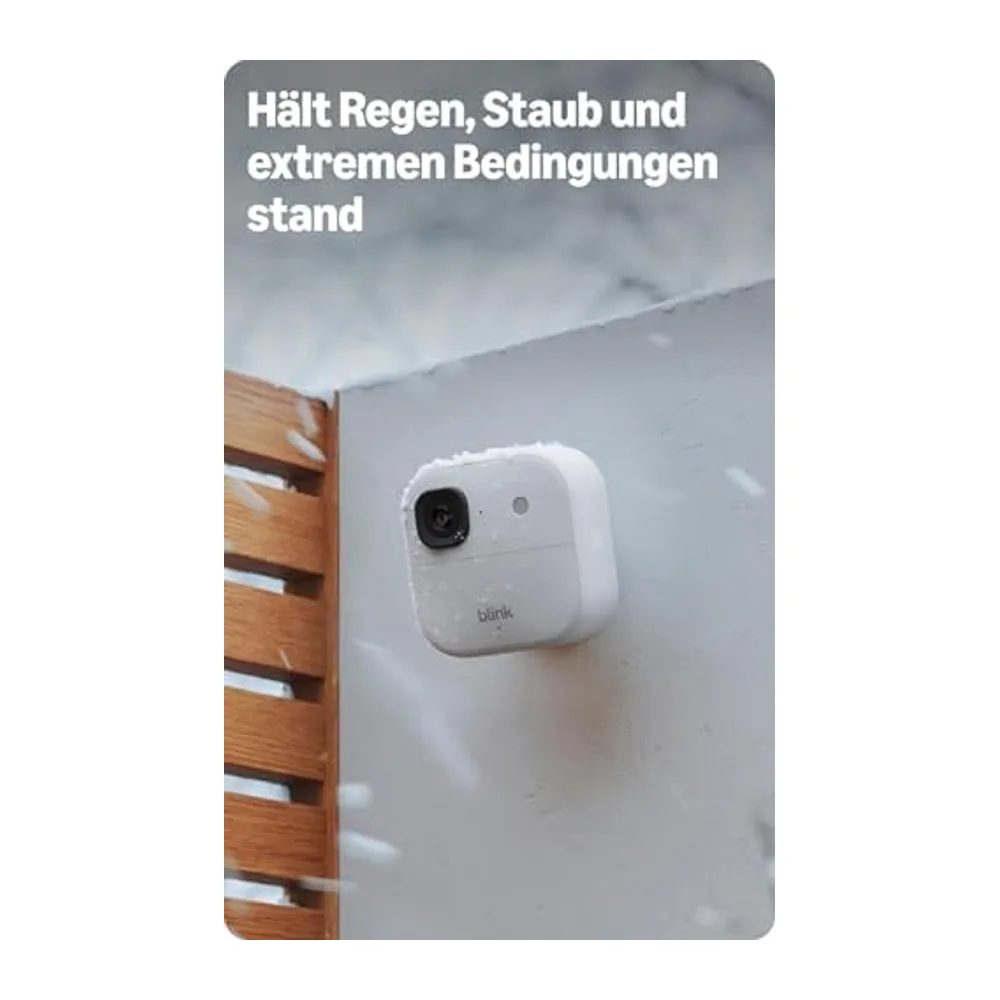 Blink Außenkamera 2K+ (neueste Generation) + Blink Videotürklingel — 6