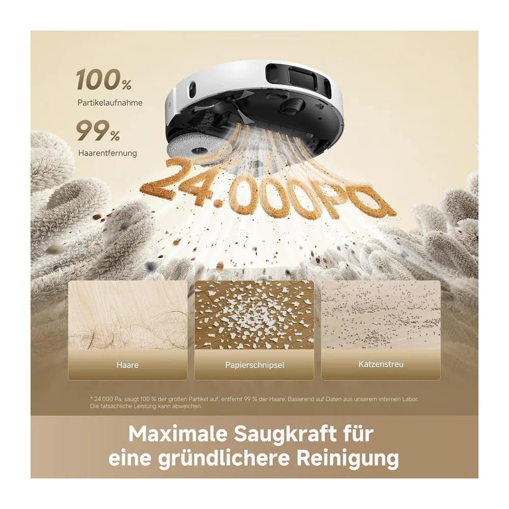 dreame L40 Ultra A Saugroboter mit Wischfunktion mit 24.000 Pa Saugkraft — 5