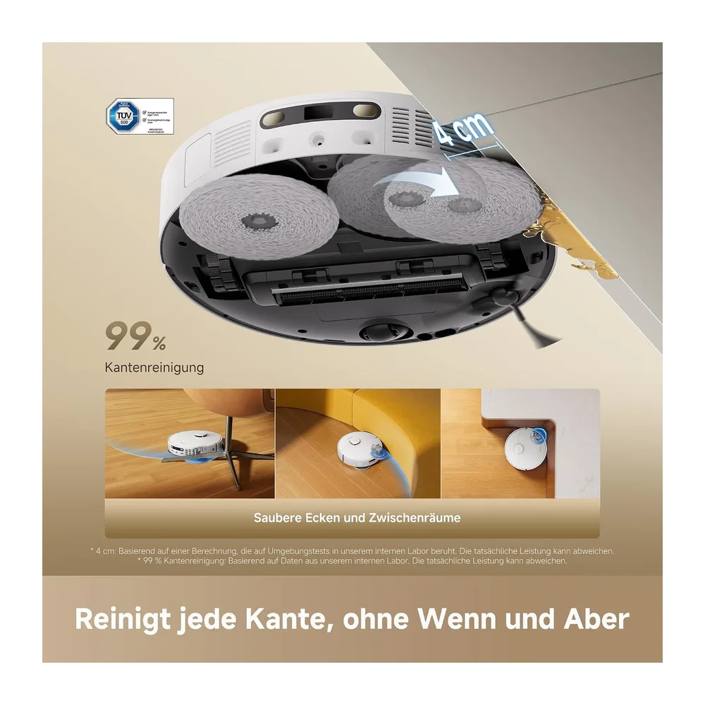 dreame L40 Ultra A Saugroboter mit Wischfunktion mit 24.000 Pa Saugkraft — 6