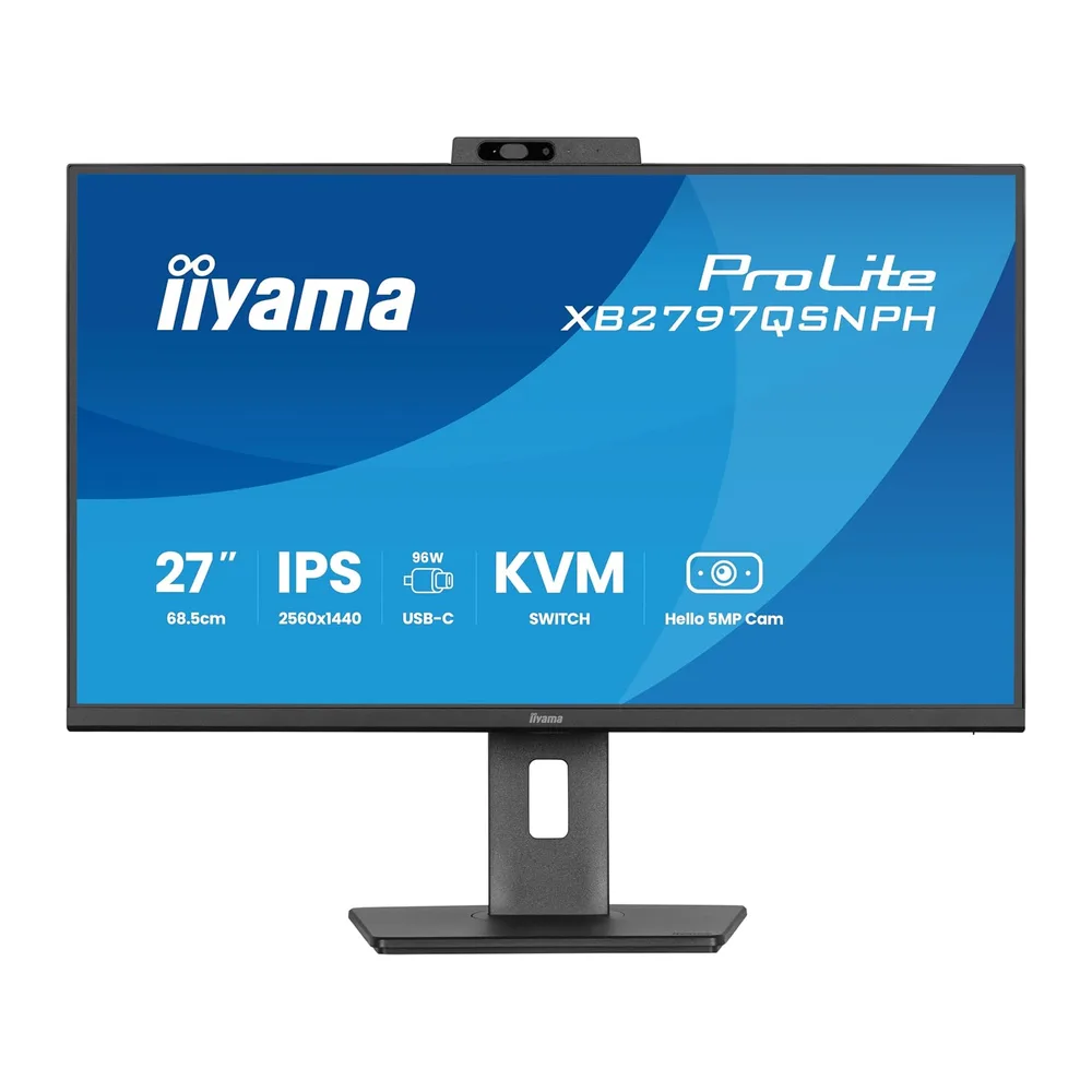 iiyama Prolite XB2797QSNPH-B1 QHD IPS-Monitor — 2
