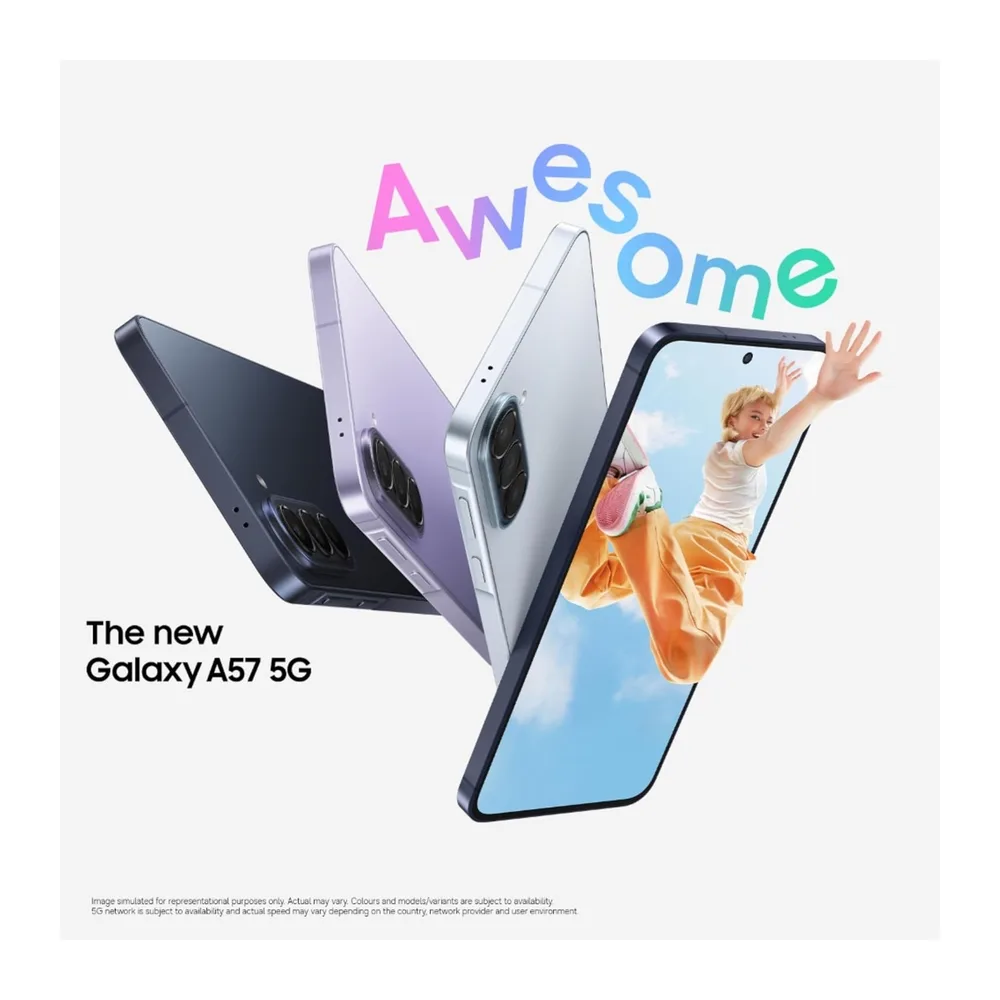 Samsung Galaxy A57 5G 256GB 8GB RAM 5.000mAh Akku AI Handy Android 16 Smartphone ohne Simlock ohne Branding — 2